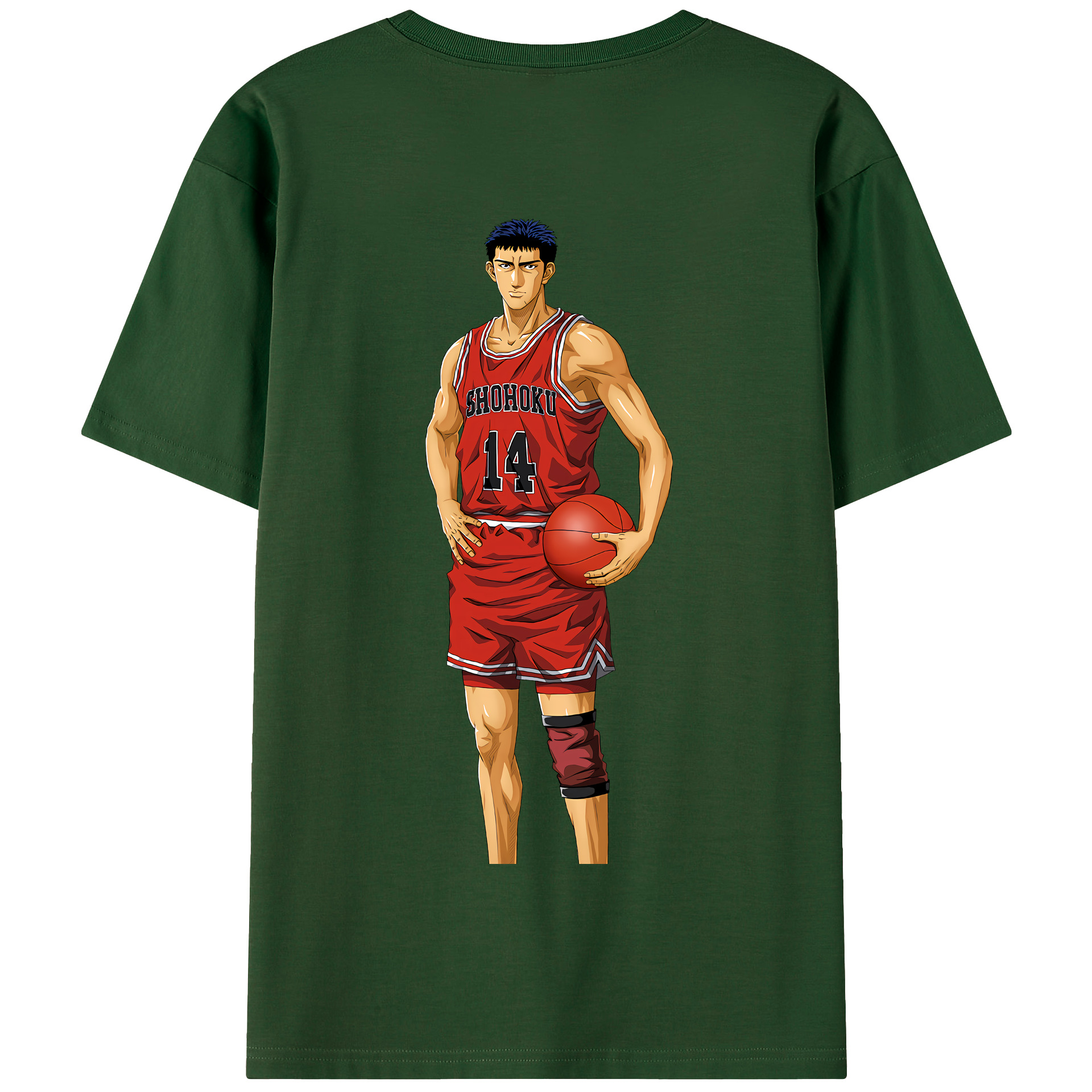 SLAM DUNK／スラムダンク 綿100％半袖Tシャツ（背面プリント）